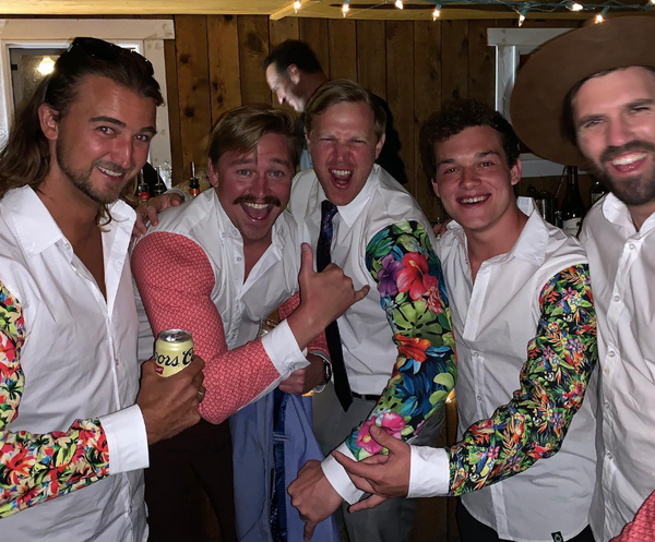 Tuxedo party shirt hotsell
