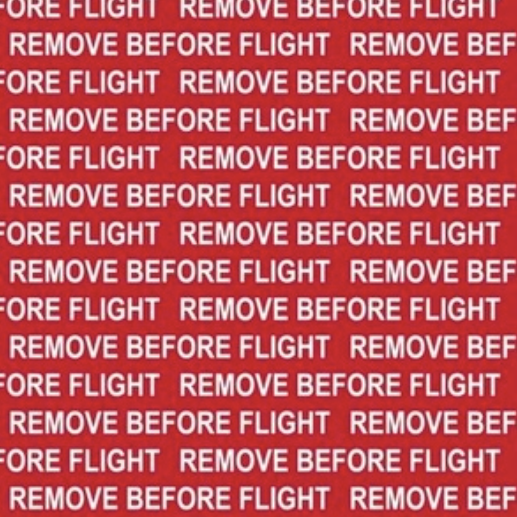 REMOVE B4 FLIGHT